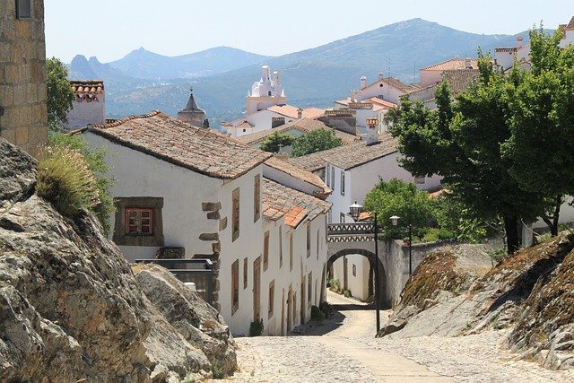 A photograph of the streets of Marvão