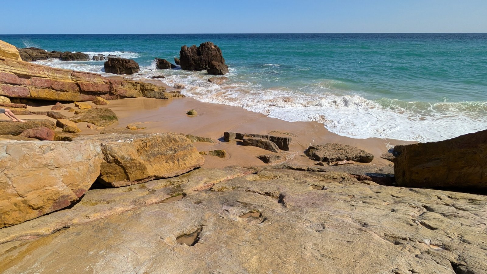Dinosaur Footprints of Praia Santa